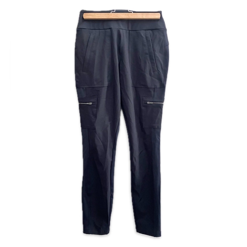 Athleta Headlands Hybrid Cargo ll Tights Women's 4 Navy Leggings Hiking Pants